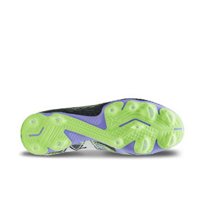 Puma Future 7 Pro+ FG/AG - Botas de fútbol Puma FG/AG para césped natural y artificial - grises, púrpuras