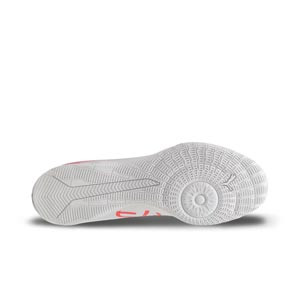 Puma Ultra 5 Play IT - Zapatillas de fútbol sala Puma suela lisa IT - blancas, rojas
