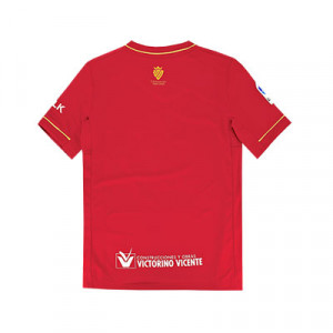 Camiseta adidas Osasuna niño 2020 2021 - Camiseta primera equipación infantil adidas Club Atlético Osasuna 2020 2021 - roja - trasera