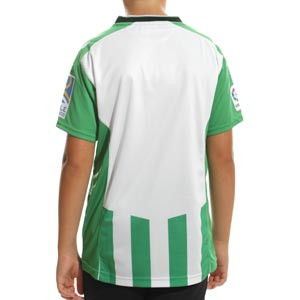 Camiseta Hummel Real Betis niño 2022 2023 - Camiseta primera equipación infantil Hummel del Real Betis Balompié 2022 2023 - verde, blanca