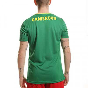 Camiseta Le Coq Sportif Camerún entrenamiento - Camiseta de entrenamiento Le Coq Sportif de Camerún - verde