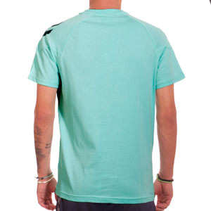Camiseta Hummel Real Betis Balompié - Camiseta de algodón de paseo Hummel del Real Betis Balompié - azul claro
