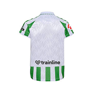 Camiseta Hummel Real Betis Balompié niño 2024 2025 - Camiseta infantil de la primera equipación Hummel del Real Betis Balompié 2024 2025 - verde, blanca
