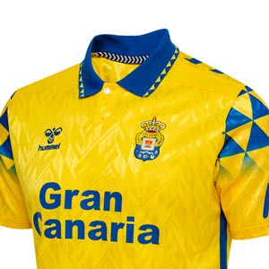Camiseta Hummel niño Las Palmas 2024 2025 - Camiseta infantil de la primera equipación Hummel de Las Palmas de Gran Canaria 2024 2025 - amarilla