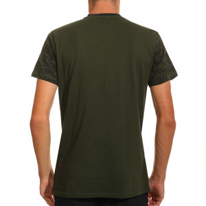 Camiseta Hummel Real Betis Balompié Travel - Camiseta de paseo Hummel del Real Betis Balompié - verde oliva