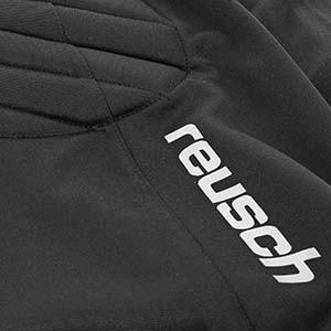 Pantalón portero Reusch Starter niño - Pantalón corto infantil acolchado de portero Reusch Starter - negro - detalle