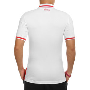 Camiseta Kappa AS Mónaco auténtica 2024 2025 - Camiseta auténtica de la primera equipación Kappa del AS Mónaco 2024 2025 - blanca, roja
