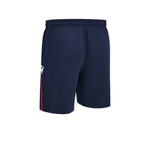 Shorts Macron Osasuna 2024 2025 - Pantalón corto de la primera equipación Macron del Osasuna 2024 2025 - azul marino