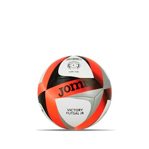 Balón Joma Hybrid Sala Victory 58 cm - Balón de fútbol sala Joma talla 58 cm - blanco, naranja