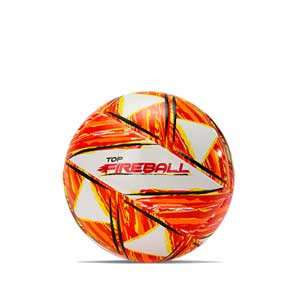 Balón Joma LNFS 2022 2023 Top Fireball talla 62 cm - Balón de fútbol sala Joma de la Liga Nacional de Fútbol Sala 2022 2023 talla 62 cm - blanco, rojo