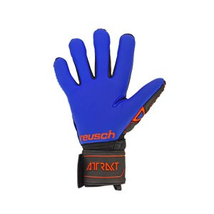 Reusch Attrakt G3 Evolution NC - Guantes de portero Reusch corte Negative Cut - negros y azules - trasera