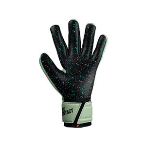 Reusch Pure Contact Fusion Junior - Guantes de portero infantiles Reusch corte Evolution Negative Cut - verdes, naranjas