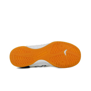 Kelme Precision - Zapatillas de fútbol sala Kelme suela lisa - blancas, azules