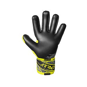 Reusch Attrakt Gold X NC - Guantes de portero profesionales Reusch corte Negative Cut - amarillos