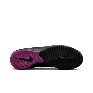 Nike Lunar Gato 2 - Zapatillas de fútbol sala de piel Nike con suela lisa IC - negras