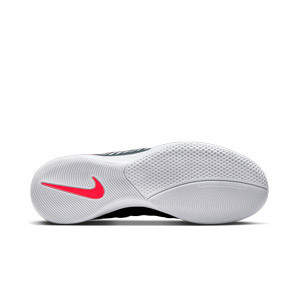 Nike Lunar Gato 2 - Zapatillas de fútbol sala de piel Nike con suela lisa IC - negras