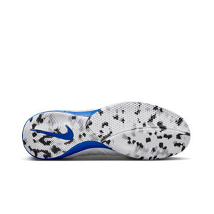 Nike Lunar Gato 2 - Zapatillas de fútbol sala de piel Nike con suela lisa IC - blancas