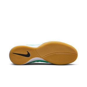 Nike Lunar Gato 2 - Zapatillas de fútbol sala de piel Nike con suela lisa IC - verde turquesa