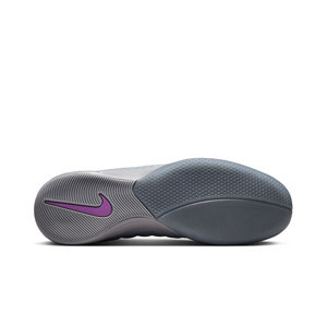 Nike Lunar Gato 2 - Zapatillas de fútbol sala de piel Nike con suela lisa IC - grises