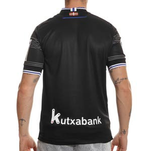Camiseta Macron 2a Real Sociedad 2022 2023 - Camiseta segunda equipación Macron de la Real Sociedad 2022 2023 - negra