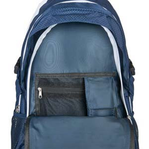 Mochila Macron Real Sociedad - Mochila de deporte Macron de la Real Sociedad (30 x 53 x 18 cm) - azul marino
