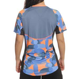 Camiseta Puma individualBLAZE mujer - Camiseta de entrenamiento de fútbol para mujer Puma - azul, naranja