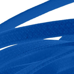 Cordones Mr Lacy Goalies 125 cm x 6 mm - Cordones con grip para botas fútbol (125 cm de largo x 6 mm de ancho) - azul royal - detalle