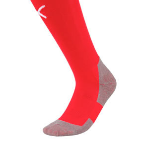 Medias Puma Team Core - Medias largas de fútbol de entrenamiento Puma - rojas
