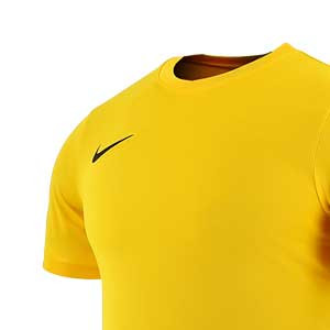 Camiseta Nike Park VI - Camiseta de poliéster Nike - Amarillo - frontal