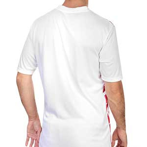 Camiseta Puma AC Milan 2a pre-match 2020 2021 - Camiseta pre partido visitante Puma del AC Milán 2020 2021 - blanca y roja - trasera