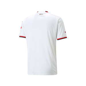Camiseta Puma 2a AC Milan niño 2022 2023 - Camiseta segunda equipación infantil Puma del AC Milan 2022 2023 - blanca