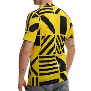 Camiseta Puma Borussia Dortmund pre-match - Camiseta de calentamiento pre-partido Puma del Borussia Dortmund - amarilla, negra