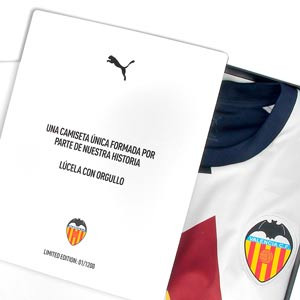 Camiseta Puma Valencia Edición Limitada Homenaje - Camiseta edición limitada puma Valencia 2024 2025  - blanca