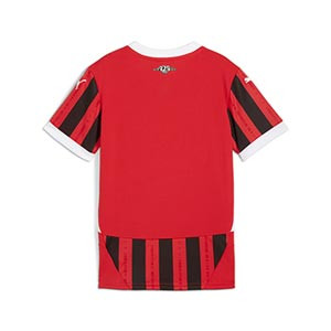 Camiseta Puma Milan niño 2024-2025 Replica - Camiseta infantil primera equipación Puma del Milan 2024 2025 - roja, negra
