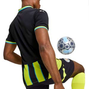 Camiseta Puma 2a Manchester City 2024 2025 - Camiseta de la segunda equipación Puma del Manchester City 2024 2025 - azul marino, amarillo flúor - hover