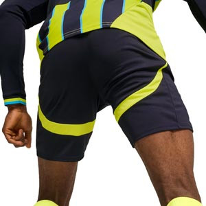 Short Puma 2a Manchester City 2024 2025  - Pantalón corto de la segunda equipación Puma del Manchester City 2024 2025 - azul marino