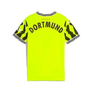 Camiseta Puma Anniversary BVB niño 24 25 - Camiseta infantil Puma del Borussia Dortmund Edición 30 aniversario - amarilla flúor