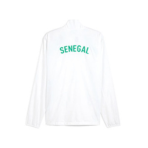 Chaqueta Puma Senegal presentación Woven - Chaqueta de presentación Puma de la selección de Senegal - blanca