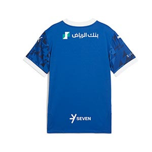 Camiseta Puma Al-Hilal niño 2024 2025 - Camiseta infantil de la primera equipación Puma del Al-Hilal 2024 2025 - azul