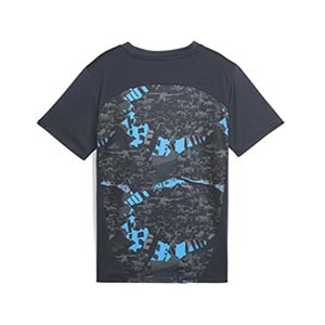 Camiseta Puma Manchester City niño Pre-Match - Camiseta infantil de entrenamiento prepartido Puma del Manchester City 2024 2025 - gris