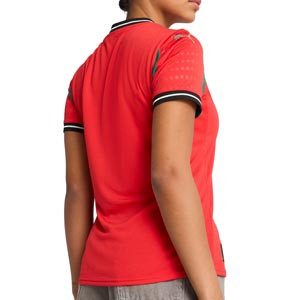 Camiseta Puma Portugal Femenino 2025 - Camiseta para mujer de la primera equipación Puma de la selección de Portugal Femenina 2025 - roja