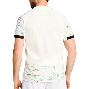 Camiseta Puma 2a Portugal authentic 25 - Camiseta de la segunda equipación Puma de la selección de Portugal 2025 versión jugador - blanca