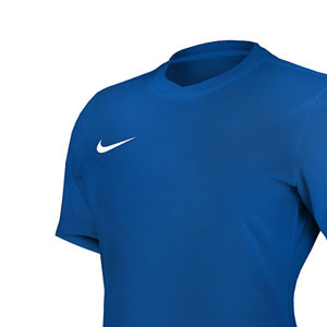 Camiseta Nike Park 6 Women - Camiseta de manga corta de mujer Nike Park 4 - azul - detalle