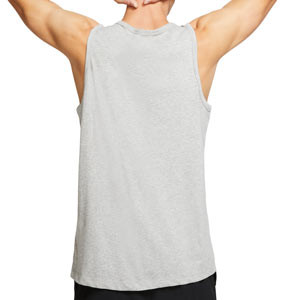 Camiseta de tirantes Nike Dri-Fit DFC Solid - Camiseta sin mangas de entrenamiento Nike - gris