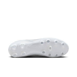 Nike Premier 3 FG - Botas de fútbol de piel de canguro Nike FG para césped natural o artificial de última generación - blancas