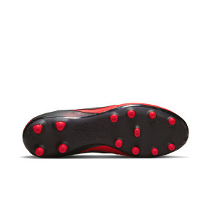 Nike Premier 3 FG - Botas de fútbol piel de canguro Nike FG para césped natural, artificial de última generación - rojo, negro