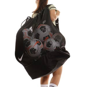 Bolsa portabalones Nike Club Team - Balonero Nike - negra