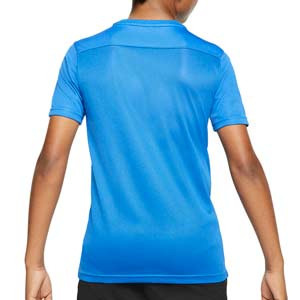 Camiseta Nike niño Dri-Fit Park 7 - Camiseta de manga corta infantil de deporte Nike - azul
