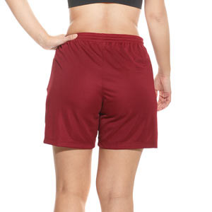 Shorts Nike mujer Dri-Fit Park 3 - Pantalón corto para mujer de entrenamiento Nike - granate