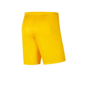 Shorts Nike niño Dri-Fit Park 3 - Pantalón corto infantil de entrenamiento Nike - amarillo